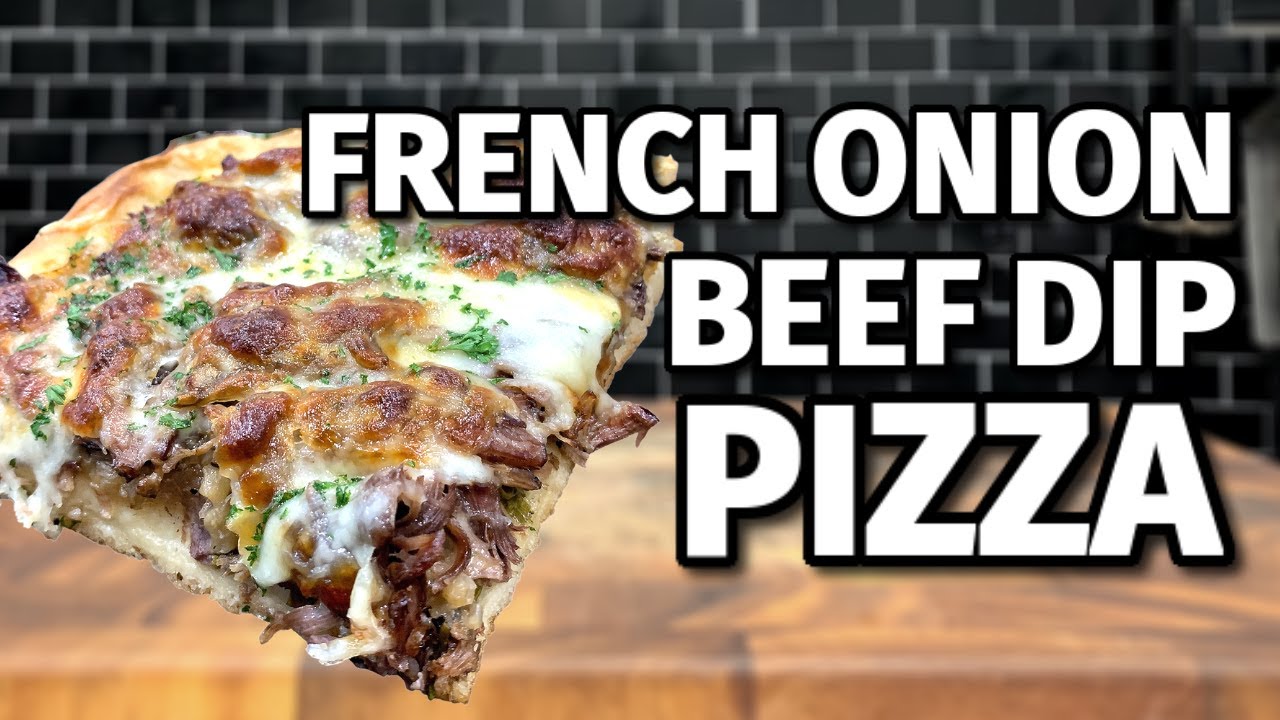This Is The Beefiest, Beef Dip Pizza EVER!
