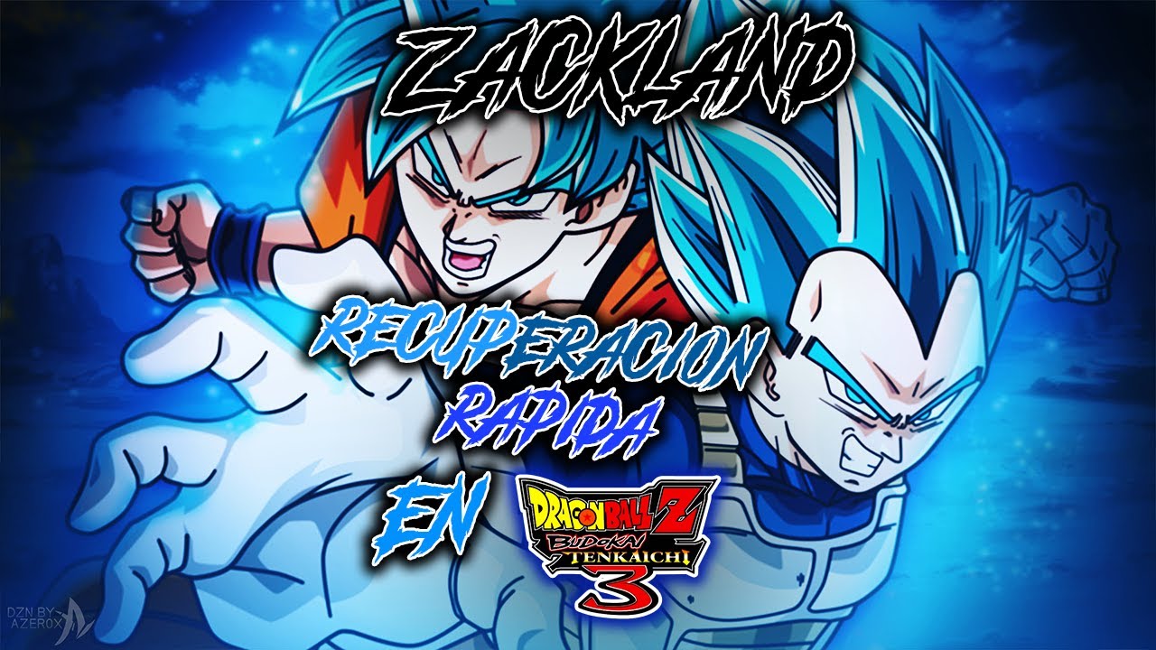 Recupérate rápido: Dragon Ball z budokai tenkaichi 3
