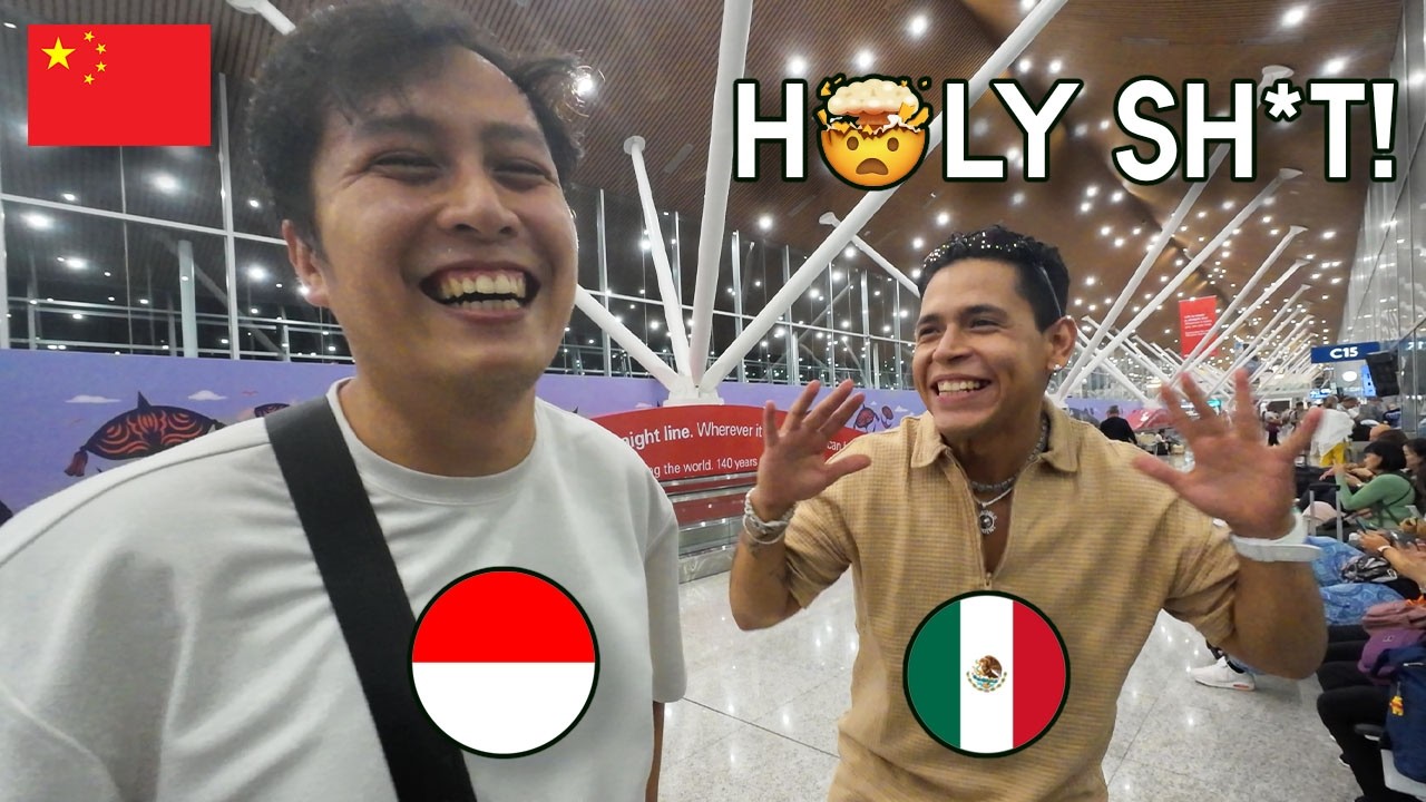 Он Не Ожидал, Что Я Говорю По-Испански 🇲🇽 Его Реакция Бесценна 😂 | Влог Из Пекина 🇨🇳