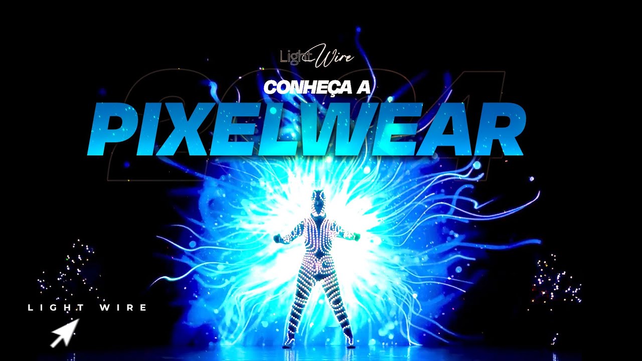 MAIS DE 1500 LEDs: Conhe&ccedil;a a PIXELWEAR by LIGHTWIRE