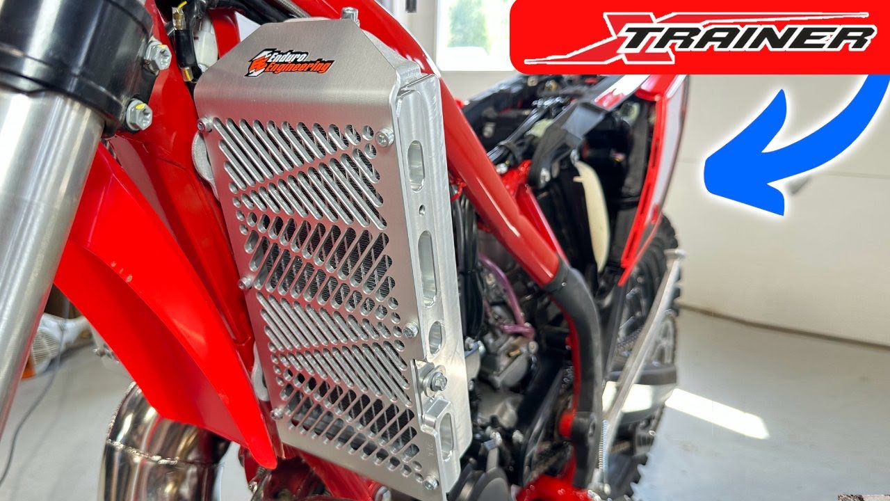 2023 Beta XTrainer 300 :  Enduro Engineering Radiator Guard Install! PN 12-4123