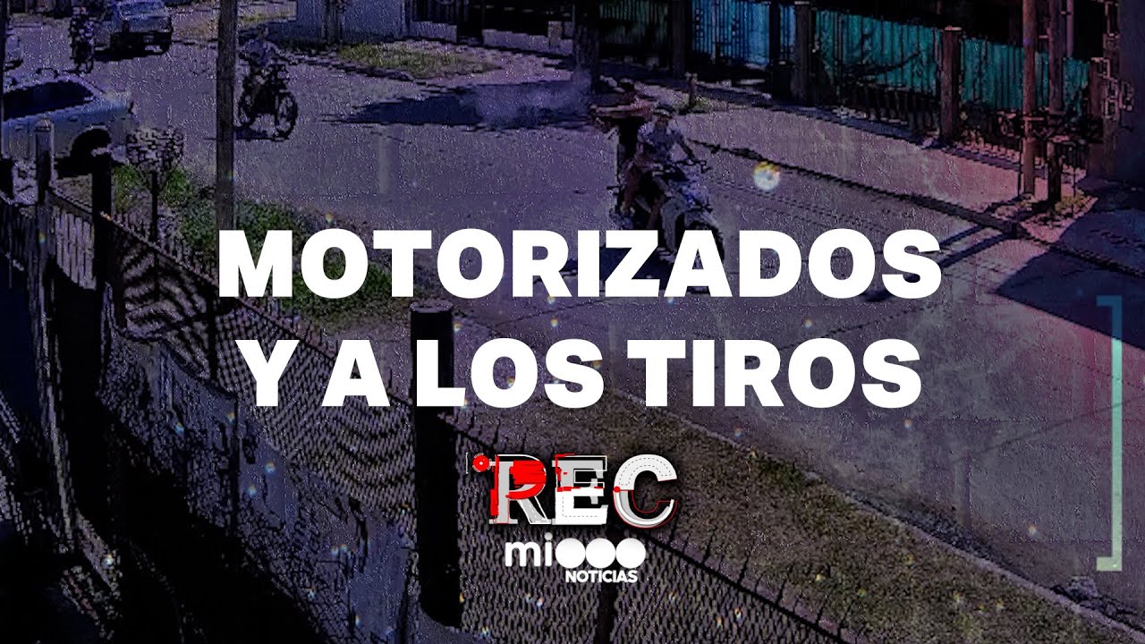 MOTORIZADOS Y A LOS TIROS - DOBLE ROBO DE AUTOS - #REC