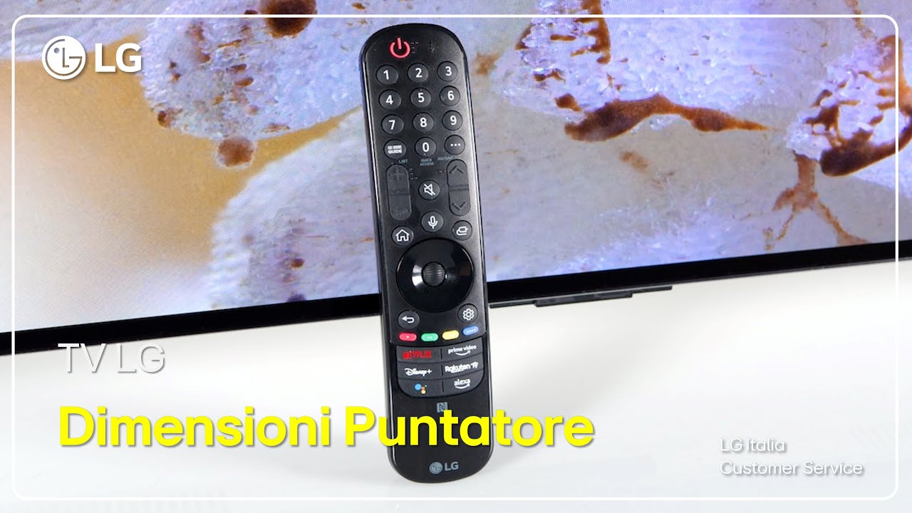 TV LG | Guida Rapida Men&ugrave; - Come modificare le dimensioni puntatore del telecomando