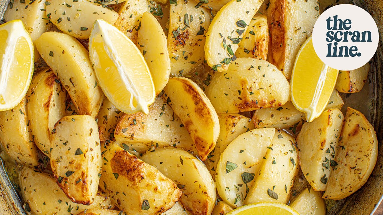 EASY Greek Lemon Potatoes- TSL Everyday