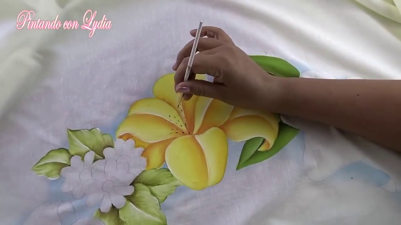 Como Pintar Flores / Lilis Amarillas / Pinta#conmigo