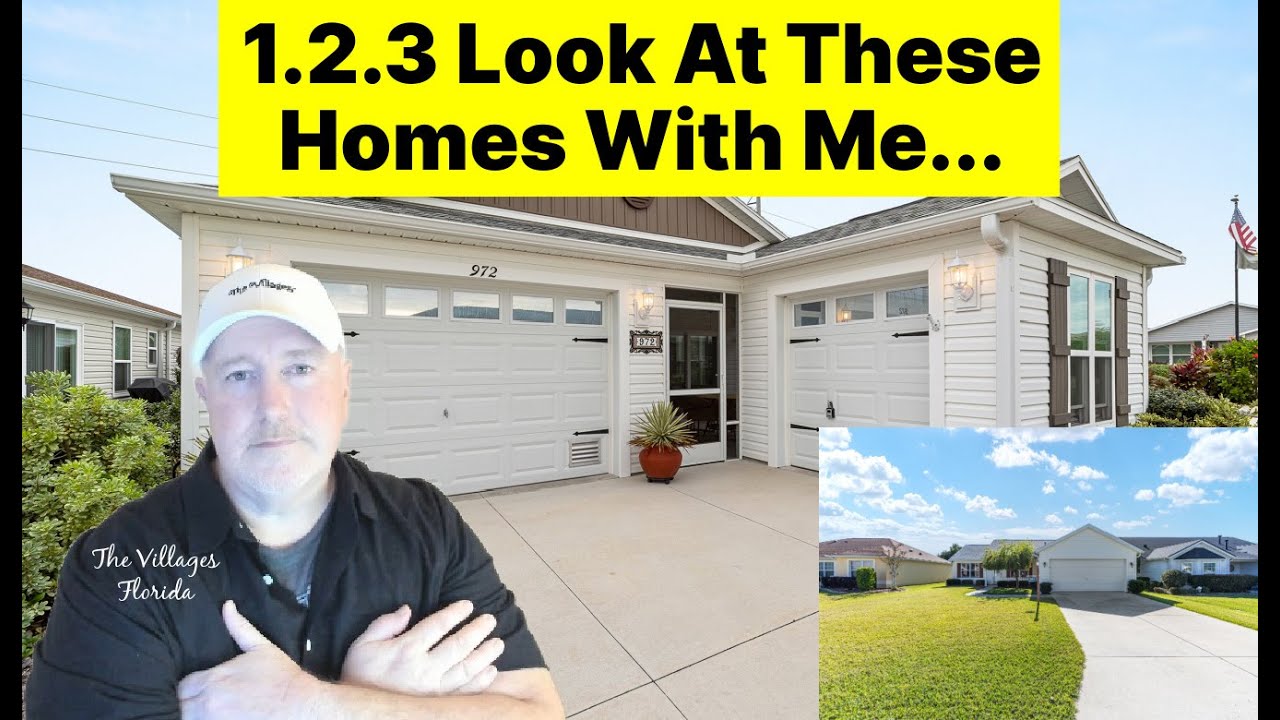 Nice Homes In The Villages Below 400k - Check These Out!