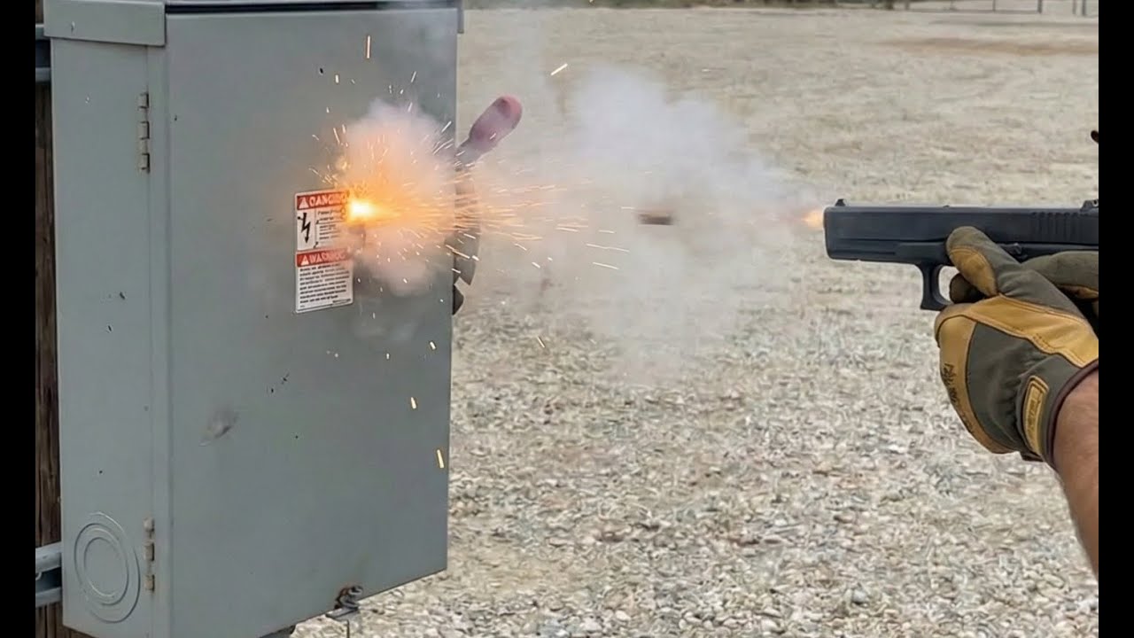 Bullet Penetration Test: Electrical Disconnect Edition