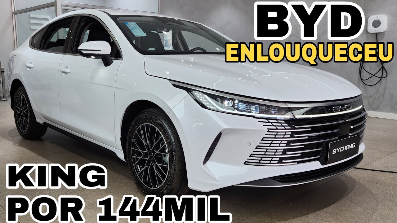 NOVO BYD KING GS 2026 EM DETALHES | Mais Barato que Virtus e  Corolla!!!