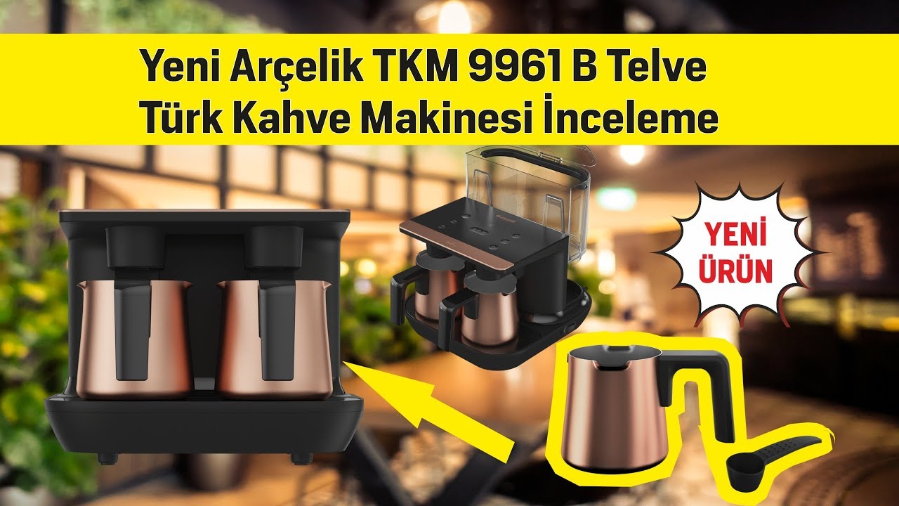 Arçelik TKM 9961 Telve Türk Kahve Makinesi ( YENİ MODEL ) - beyazesyabayim.com