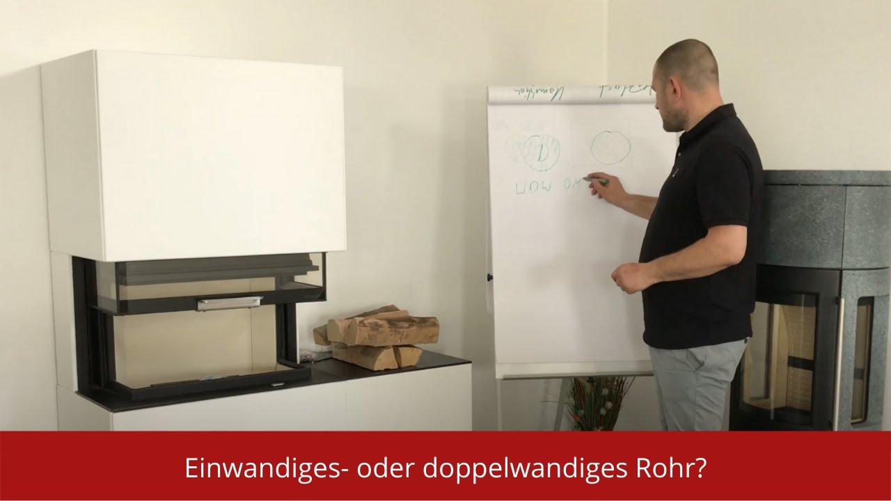 Einwandiges- oder doppelwandiges Rohr? Wann welches verwenden?