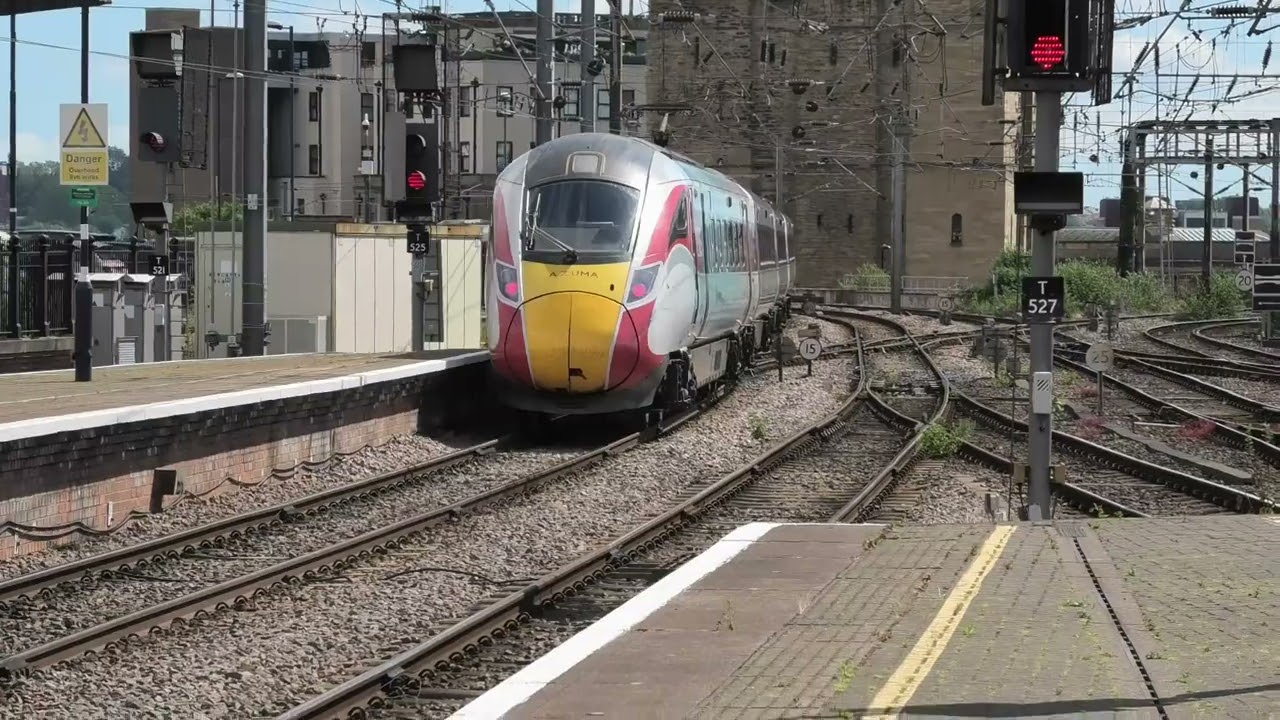 Trains at Newcastle Central Station and Durham Station on Saturday 28/06/25 in Full 4K Ultra HD!