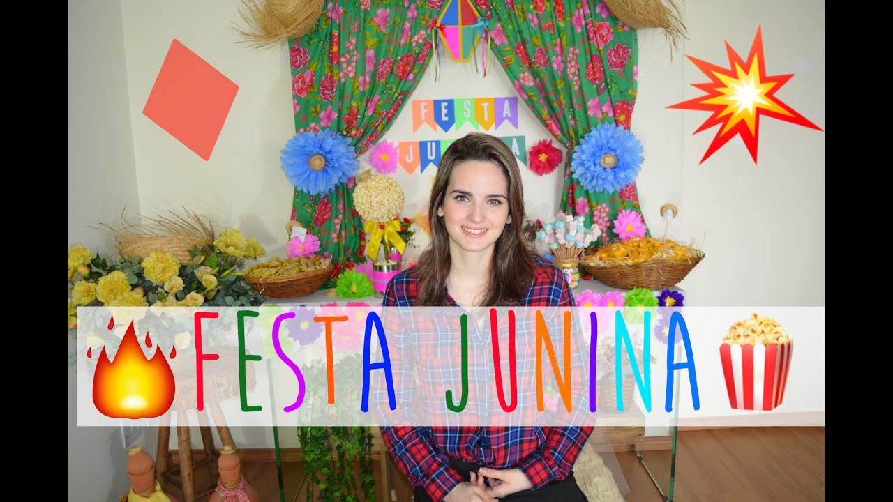 Decoração de Festa Junina (2) Faça você mesma DIY
