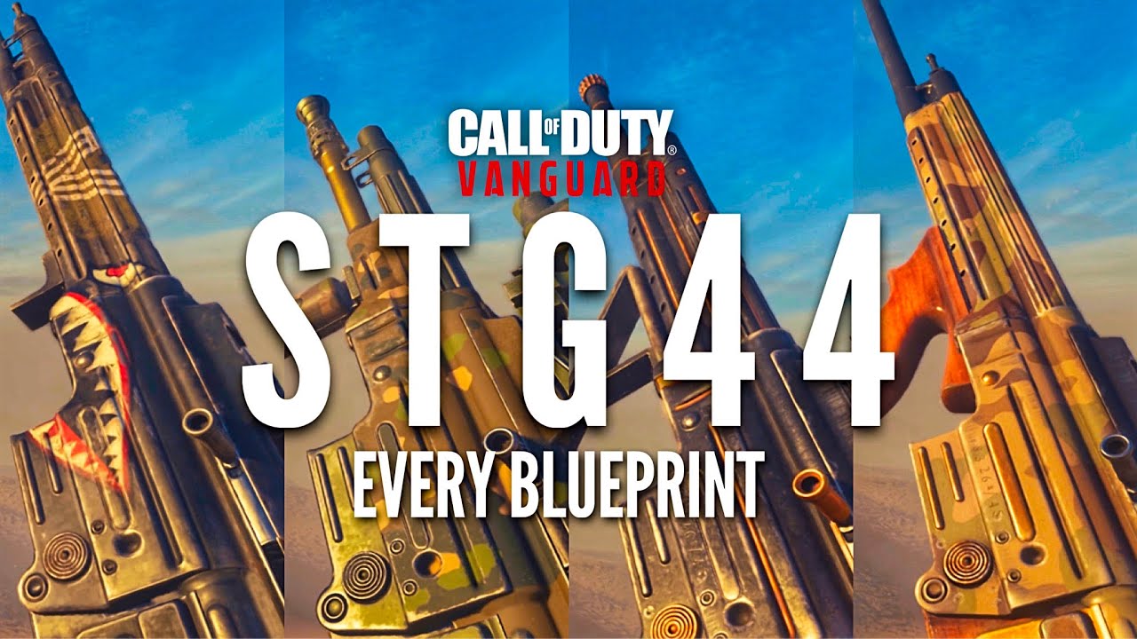 COD VANGUARD: Every STG44 BLUEPRINT