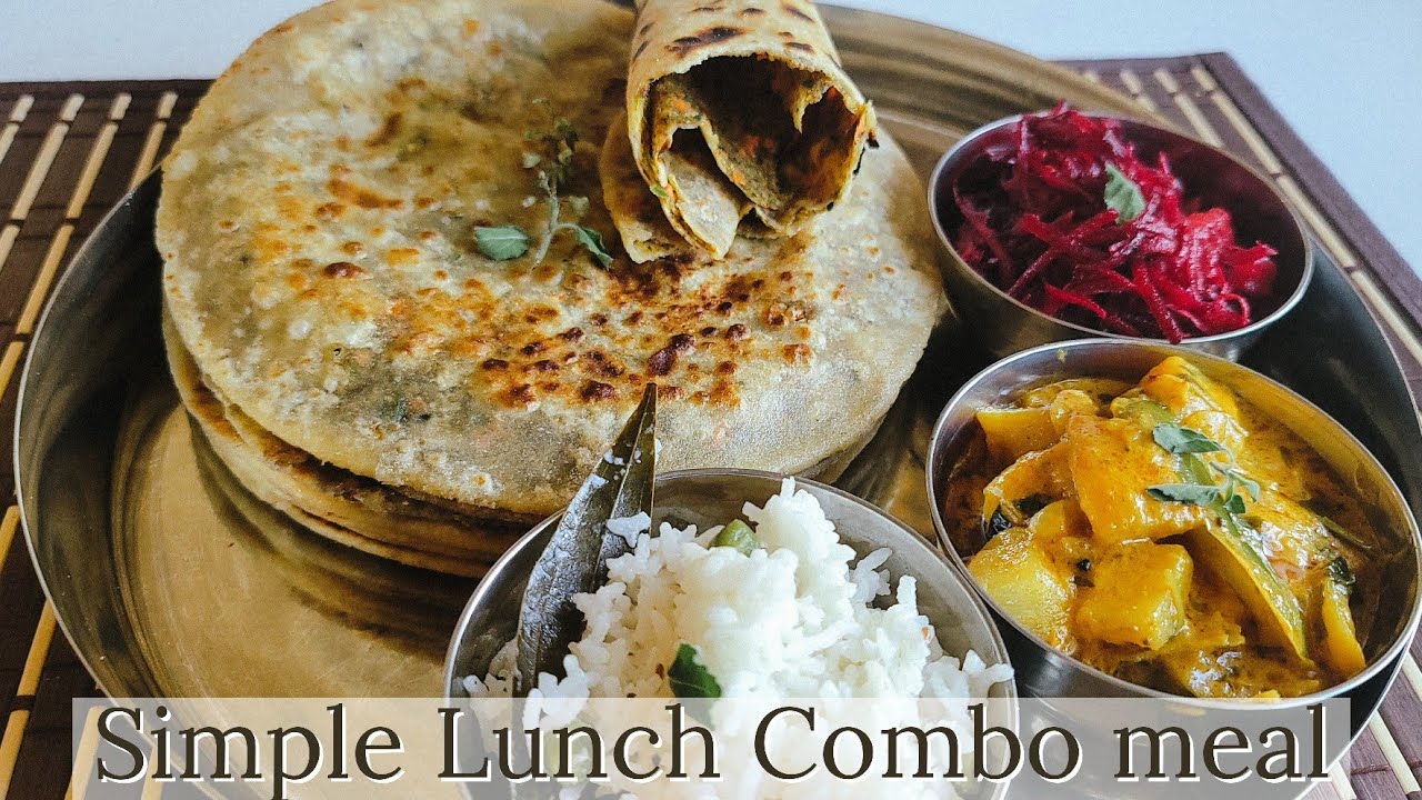 Simple Lunch Combo Meal | lunch meal | Krsnatarian