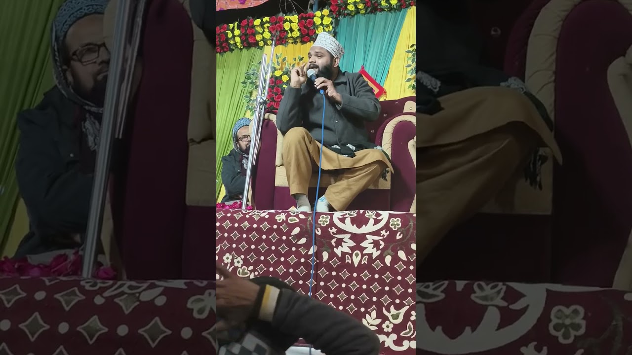 Azmate Qur'an confrence by Maulana Meraj razvi Shahjahanpur part 2