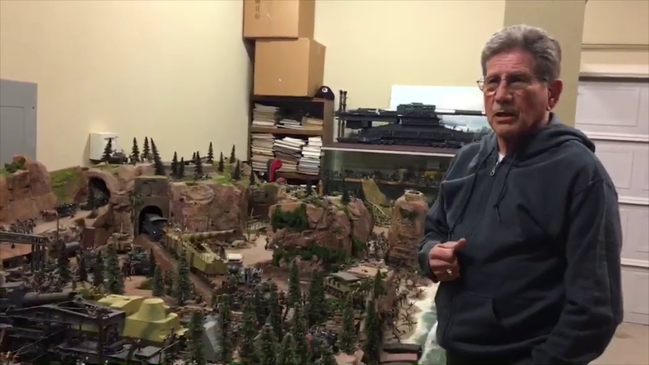 Dad's WW2 Model Layout - Happy Veterans Day