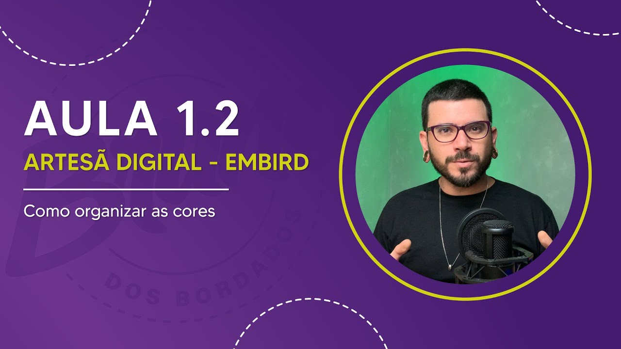 Como organizar as cores - EMBIRD