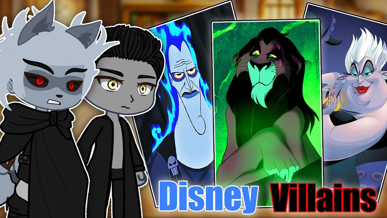 DreamWorks Villains React To Old Disney Villains | Gacha react