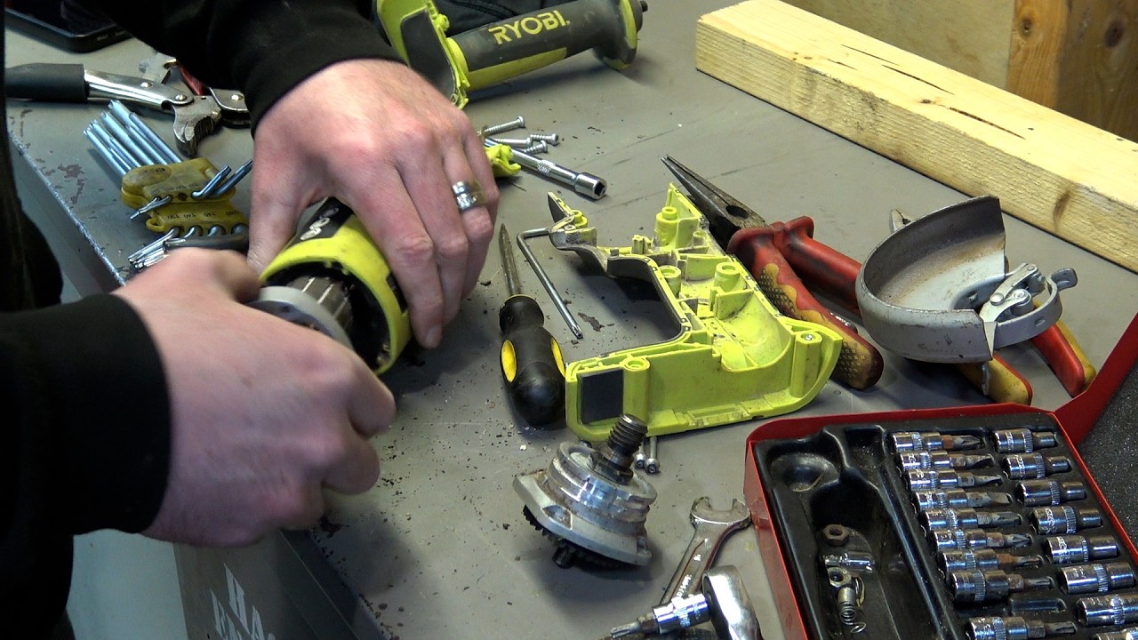 Ryobi Angle Grinder Won't Grind - LET'S FIX IT!
