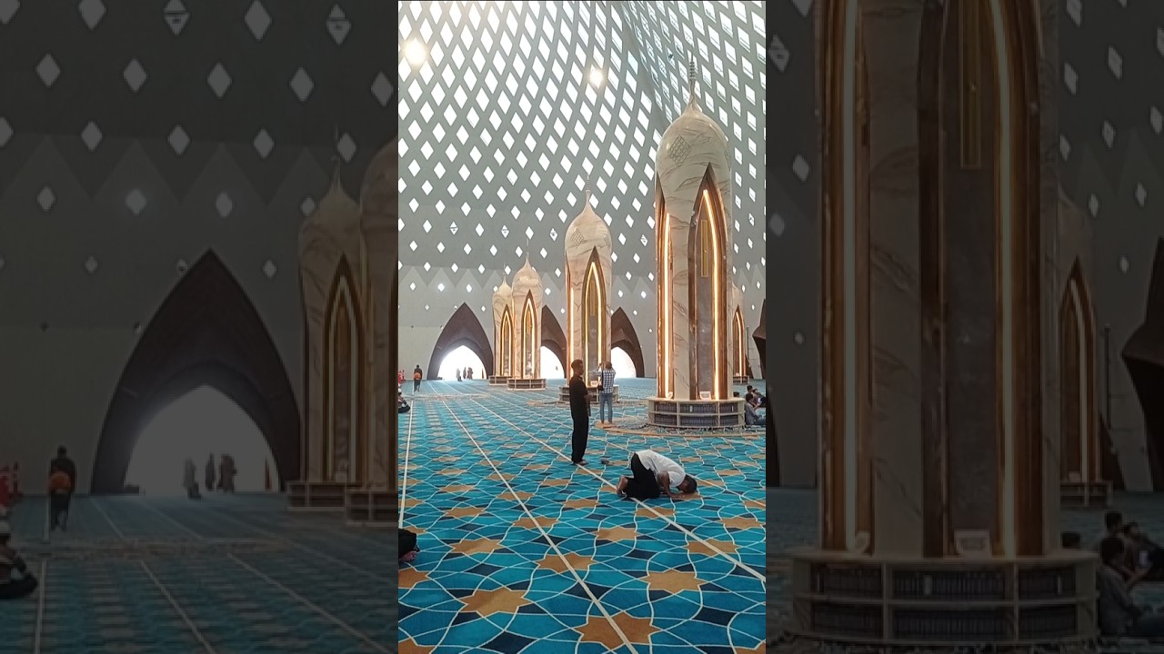 Beginilah Keindahan Dan Kemegahan Masjid Al Jabbar Bandung, Masjid Iconnya Jawa Barat