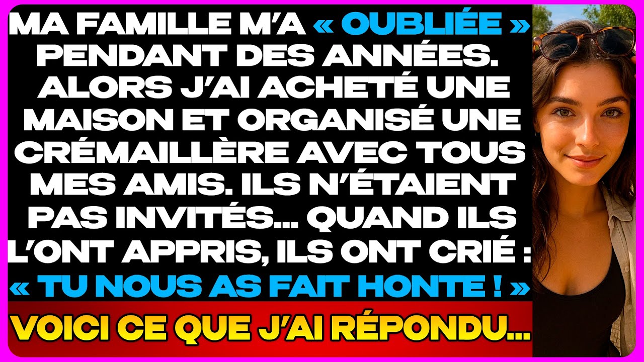 Ma Famille M’a “Oubliée” Des Années, Alors J’ai Acheté Une Maison Et Fait Une Crémaillère…