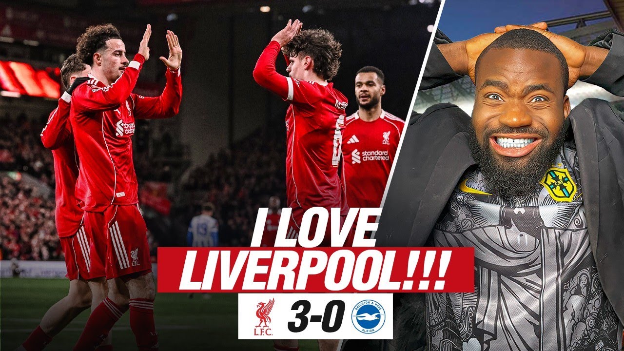 I Love This Club ❤️ | Liverpool’s Perfect Valentine’s Day Performance.
