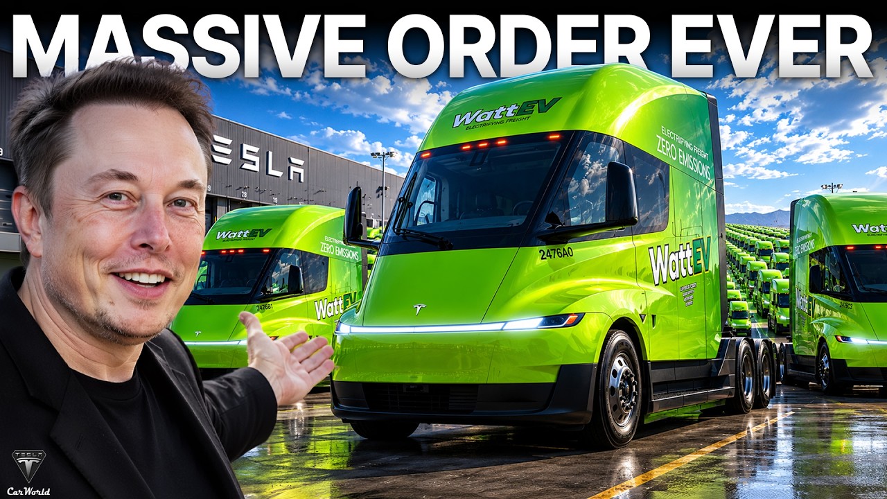 DELIVERY NOW! Tesla Semi Gen 2 Gets SHOCKING New Upgrade!