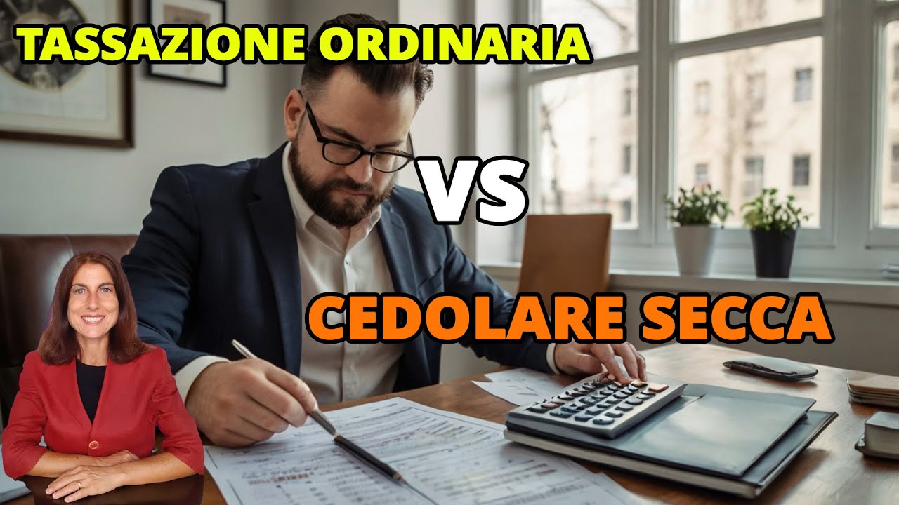 Tassazione Ordinaria vs Cedolare Secca #immobiliare #locazione