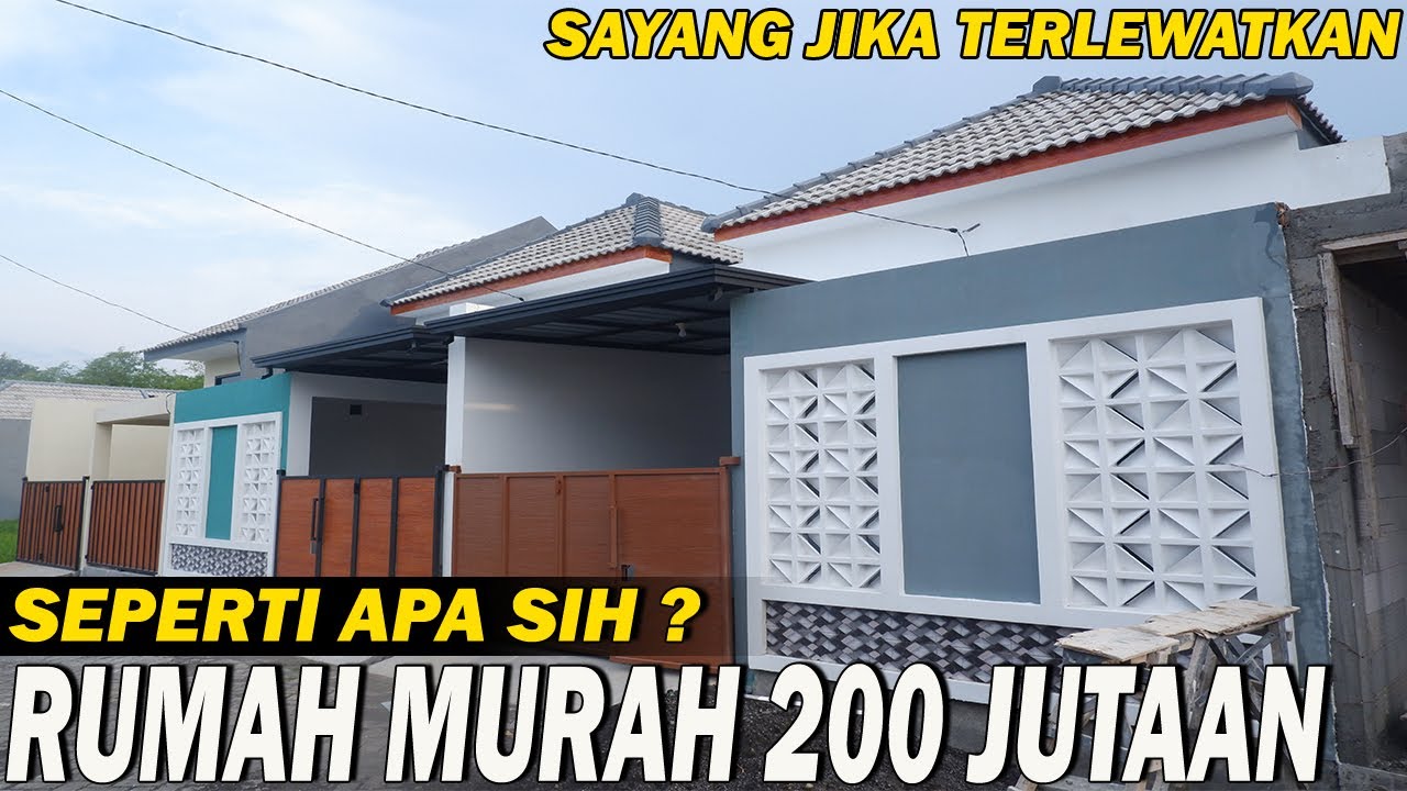 RUMAH MURAH 200 JUTAAN CASH TEMPO SIAP HUNI SIDOARJO BARAT
