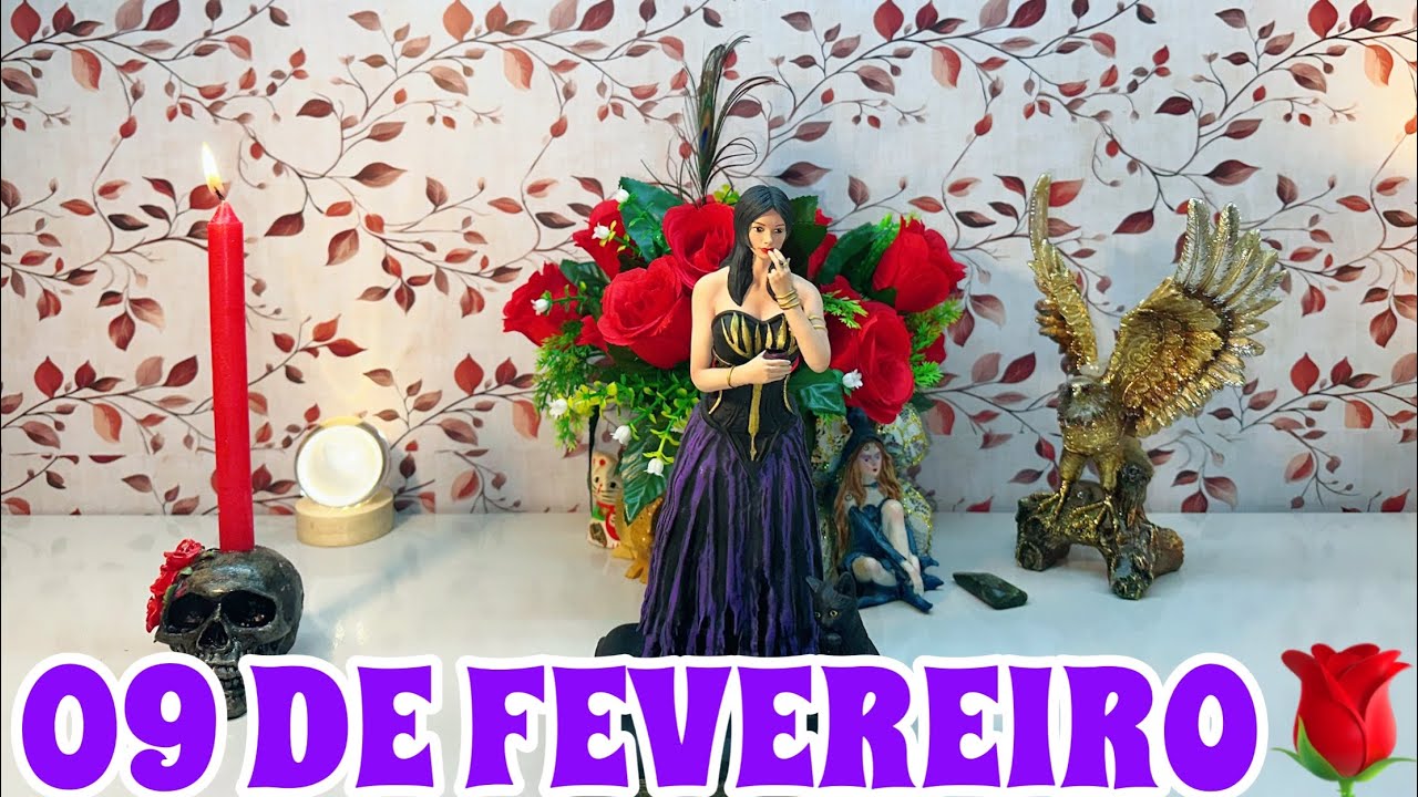 PREVIS&Otilde;ES DO DIA!!! 🔮🌹✨🙏🏻🌟❤️ 09/02/2026