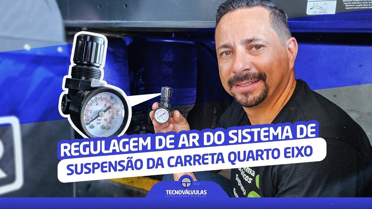 Ep 112 - Regulagem de Ar do Sistema de Suspensão da Carreta Quarto Eixo