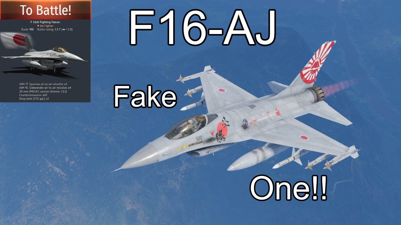 Fake one !! F16-AJ.exe