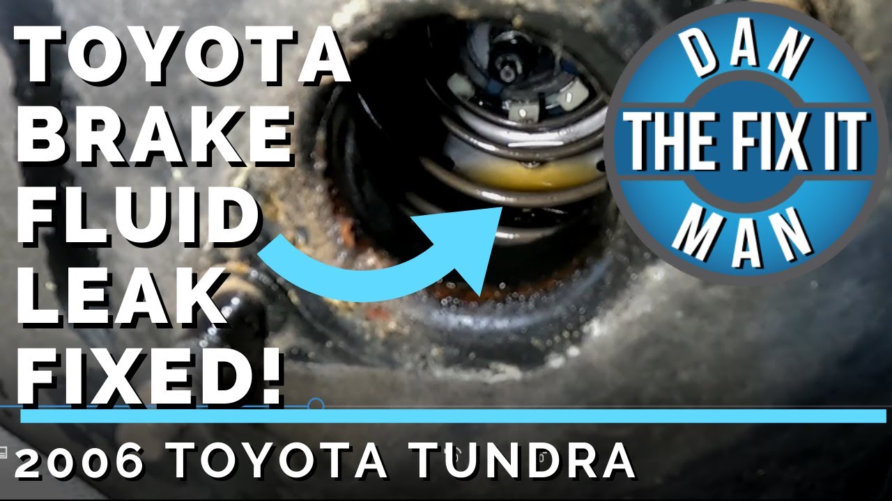 ТАЙНА РАЗГАДАНА! УТЕЧКА ТОРМОЗНОЙ ЖИДКОСТИ. TOYOTA TUNDRA 2006. ЗАМЕНА ГЛАВНОГО ТОРМОЗНОГО ЦИЛИНД...