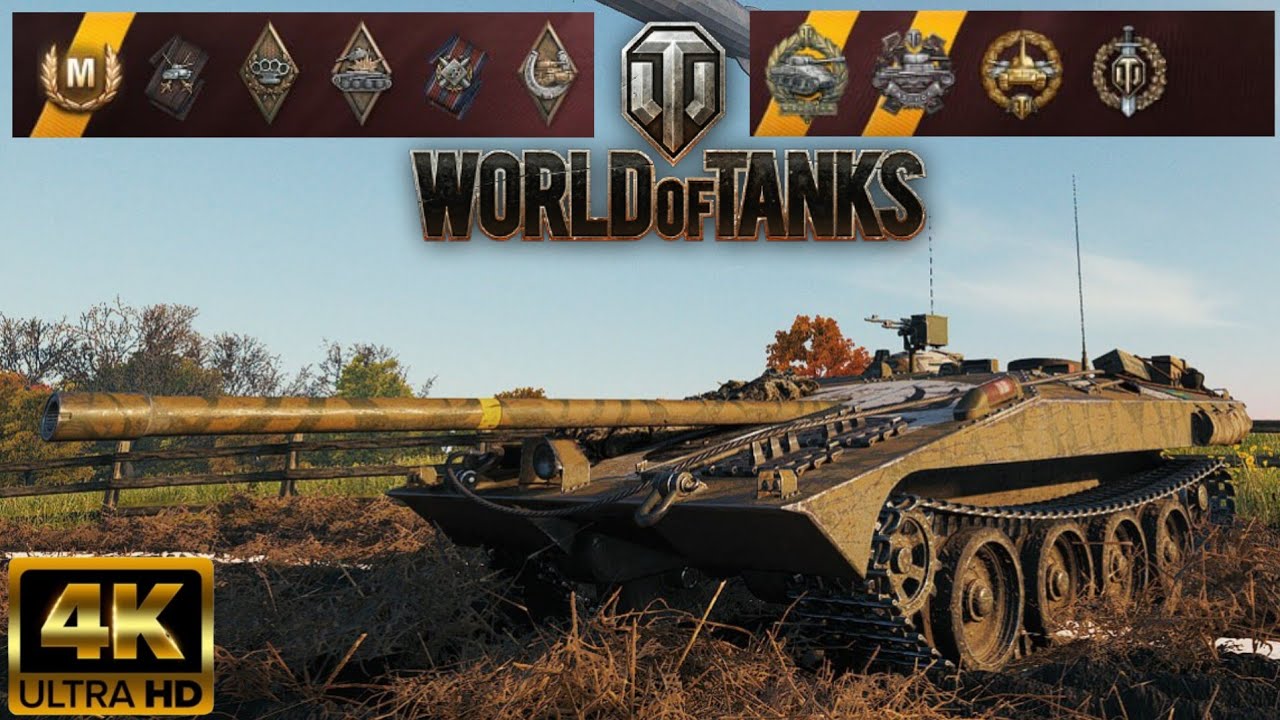 Strv S1 - Redshire map - 8 kills - 5,6k damage World of Tanks replay 4K