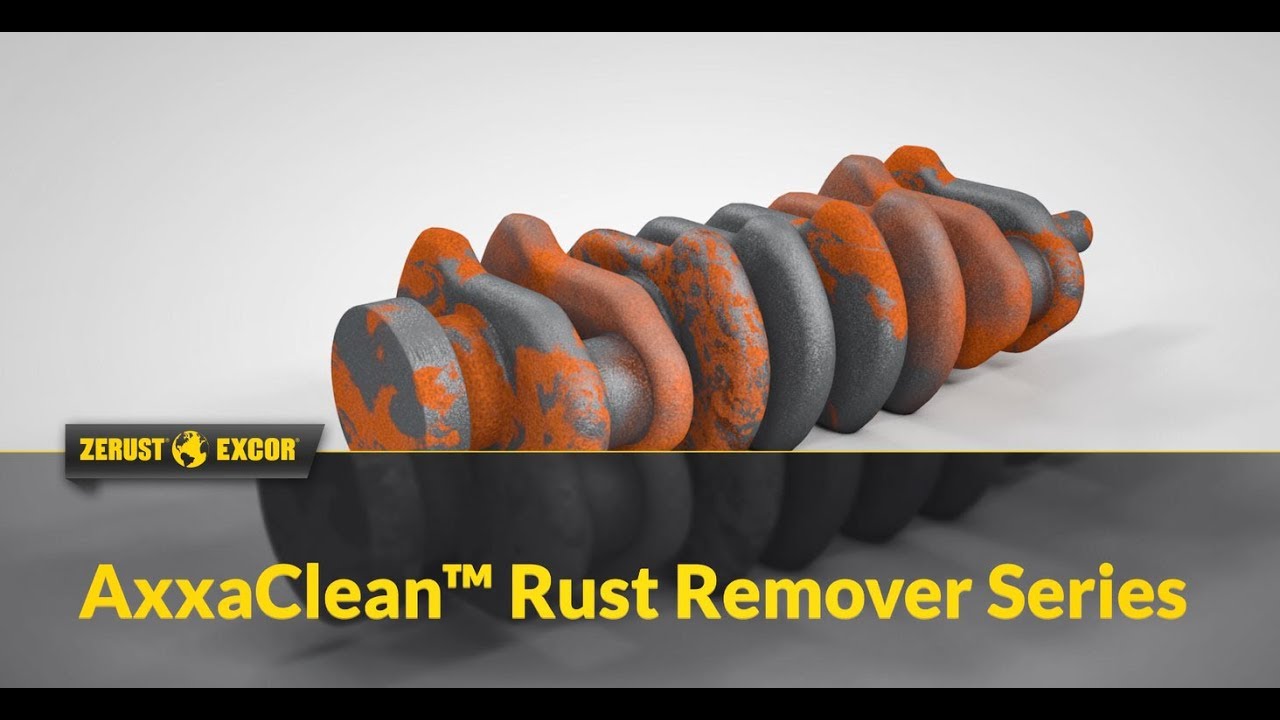 ZERUST&reg;/EXCOR&reg; AxxaClean&trade; Industrial Rust Remover Series