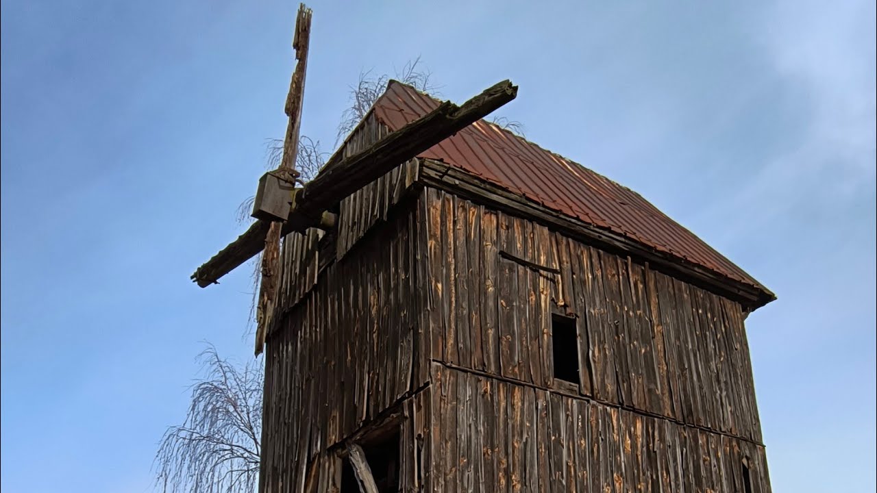 Wiatrak typu koźlak z 1850 r.
