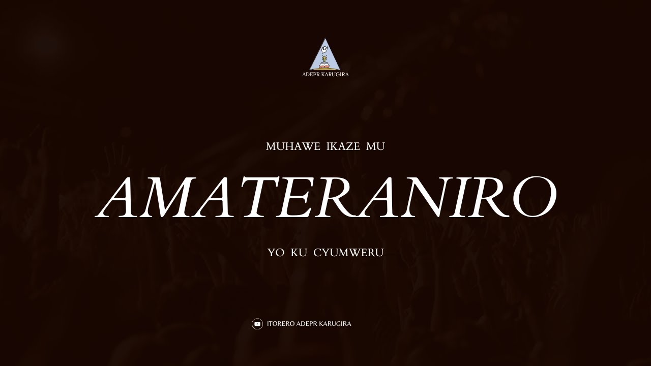 LIVE🔴 ITERANIRO RYA MBERE 1/02/2026) ADEPR KARUGIRA