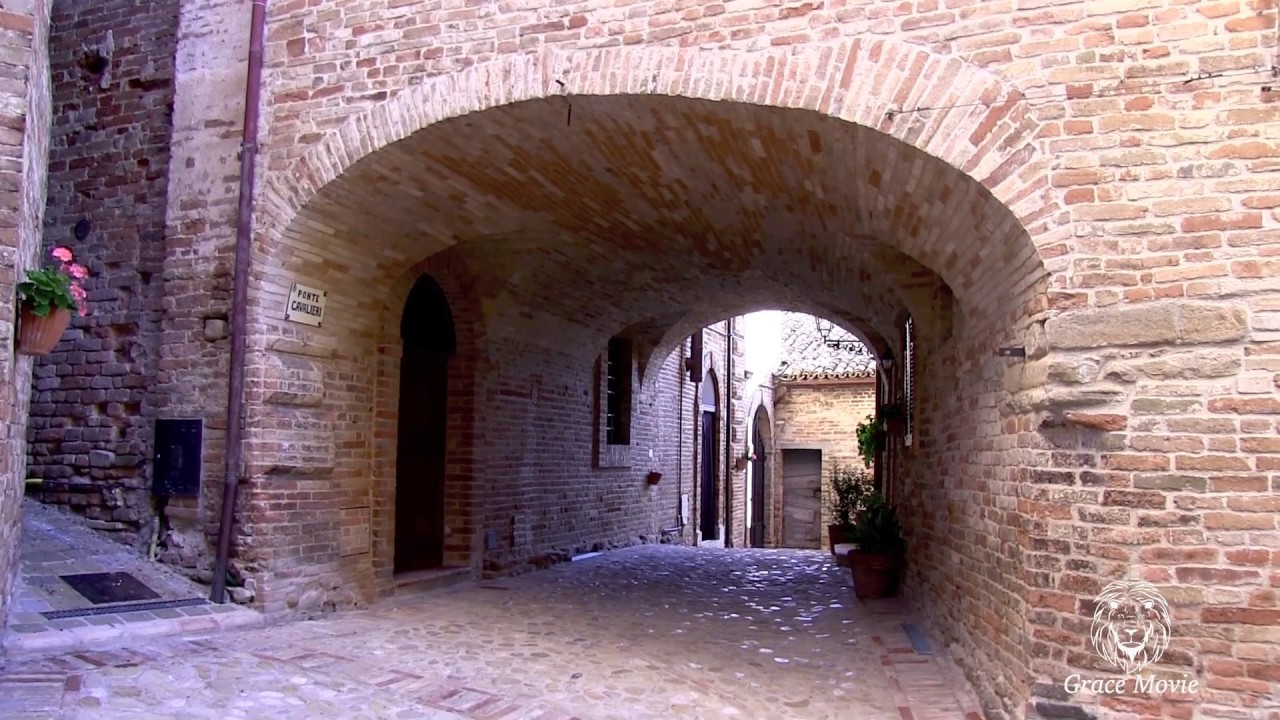 Marche- Paesi medioevali- Montedinove HD