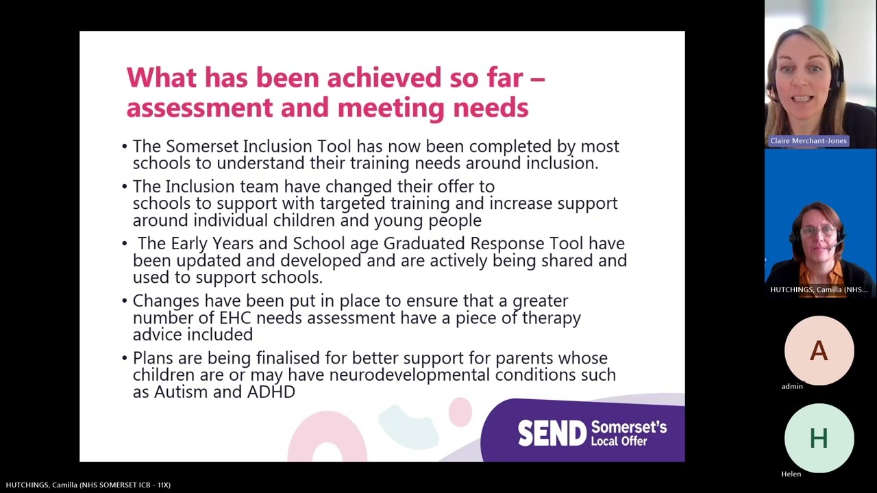 Accelerated Progress Plan Update