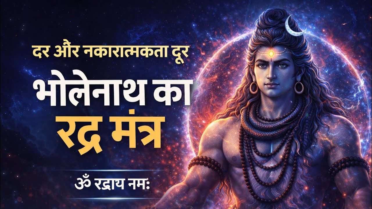ॐ रुद्राय नमः | भोलेनाथ का सबसे शक्तिशाली मंत्र | Rudra Energy Awakening