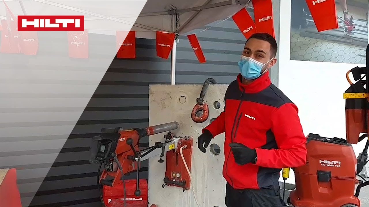 HILTI LIVE Découvrez notre solution de carottage diamant propre