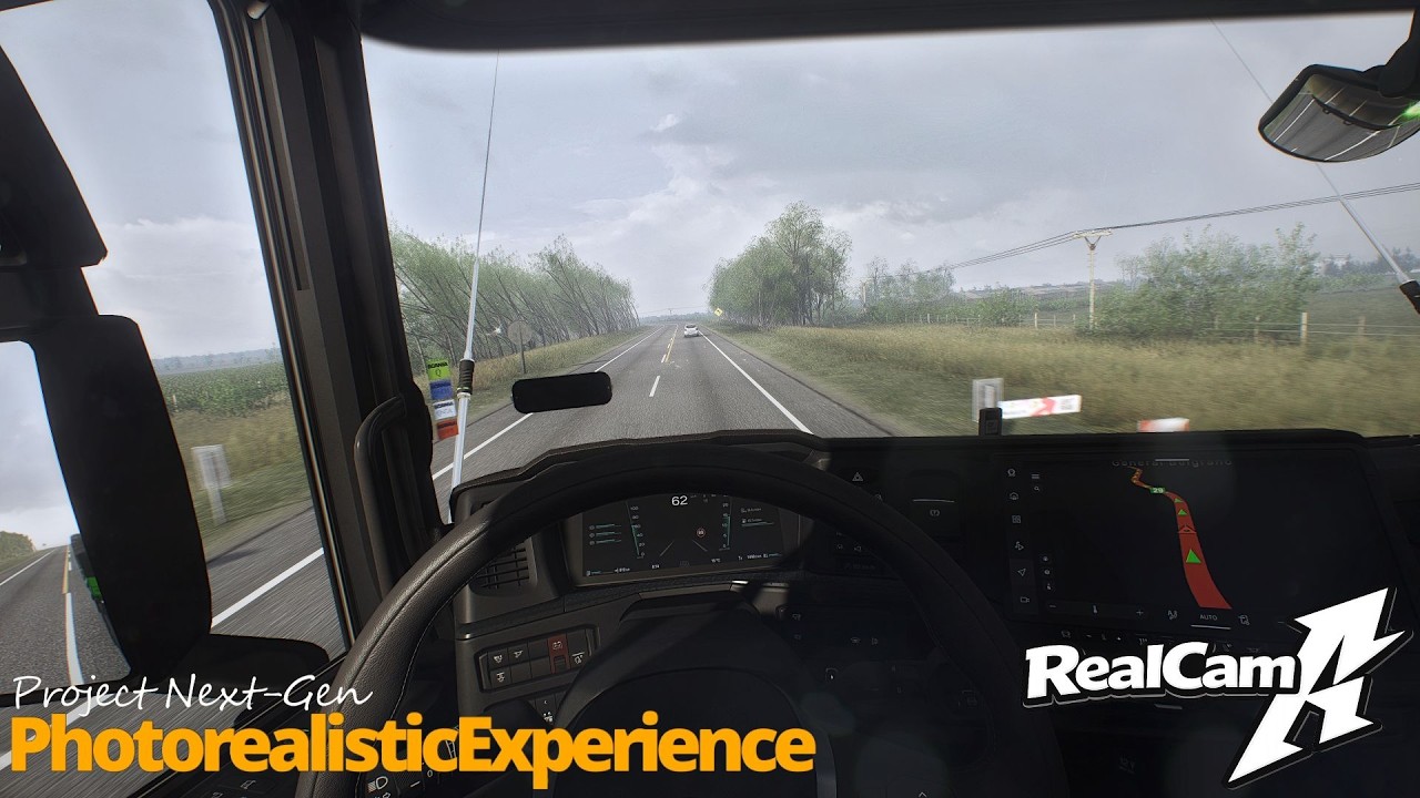 ETS2 1.58 | Realistic Weather Drive | Mapa Ceibo | Project Ultimate | Project Next-Gen | 4K Graphics