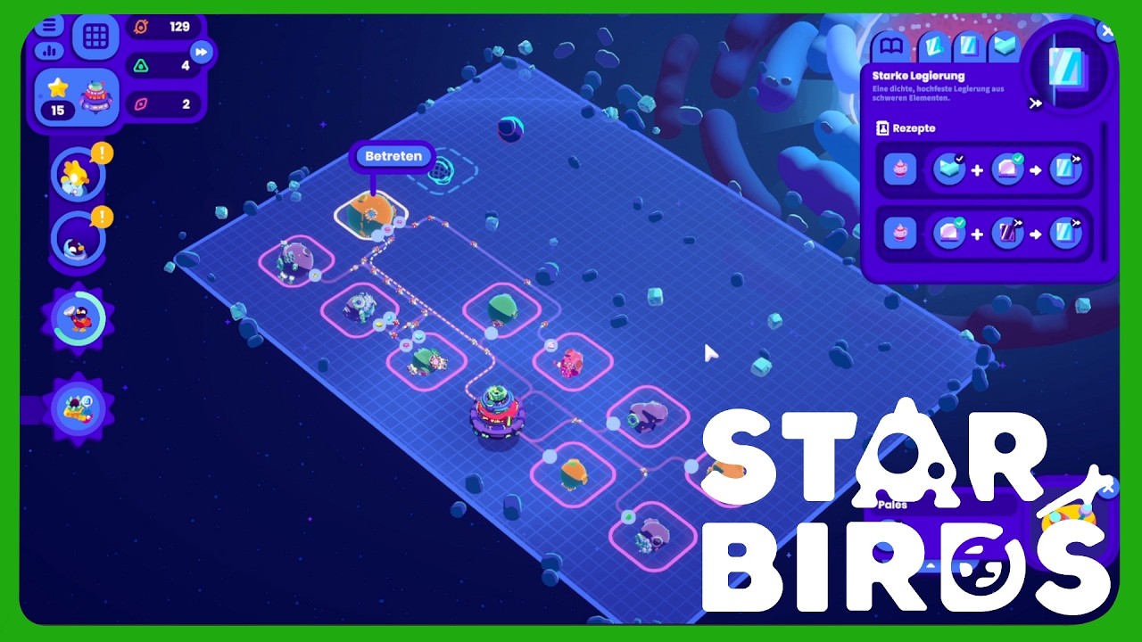 Absolutes Ausbeuten der Resourcen - Star Birds