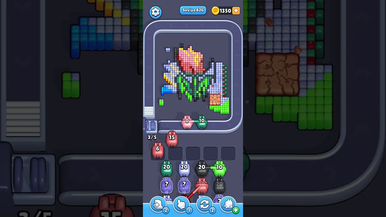 Pixel Flow Level 826