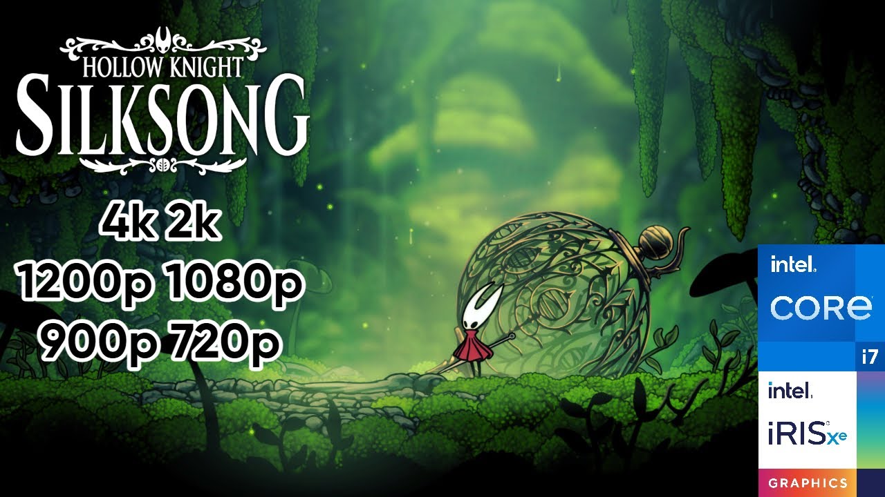 Hollow Knight Silksong l Intel Iris Xe l i7-1355u +16GB RAM