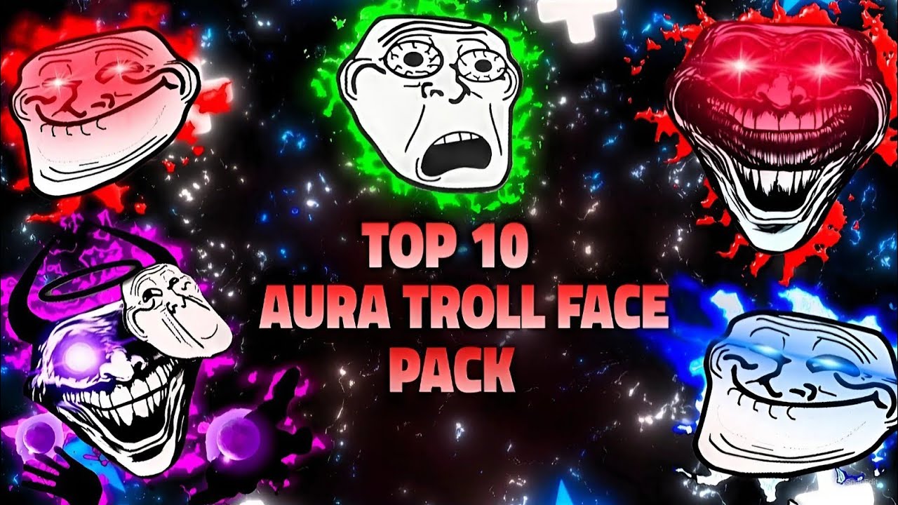 Top 10 Aura Troll face pack with link 🔗 ||Alightmotion present||