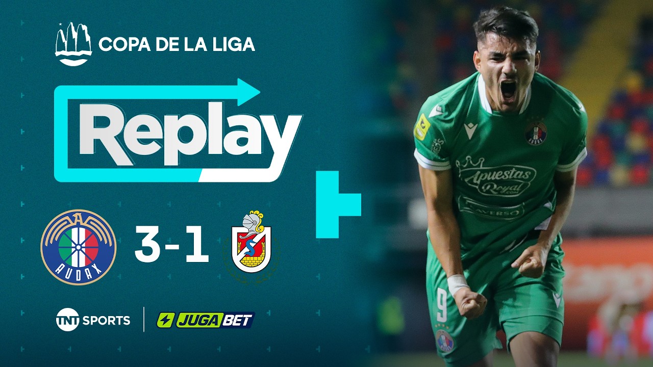 TNT Sports Replay | Audax Italiano 3 - 1 Deportes La Serena | Fecha 2