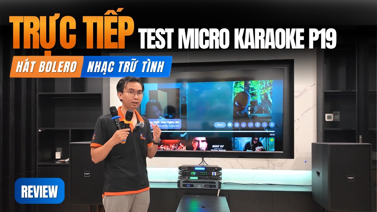 Test Thực Tế Micro Pearller P19 |  Mẫu micro karaoke hát hay nhất hiện nay