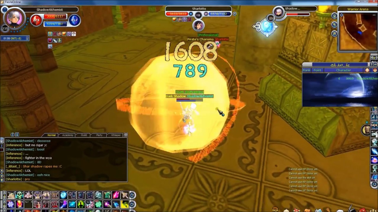 Wizard && Templar (Crusader) PvP - Fiesta Online