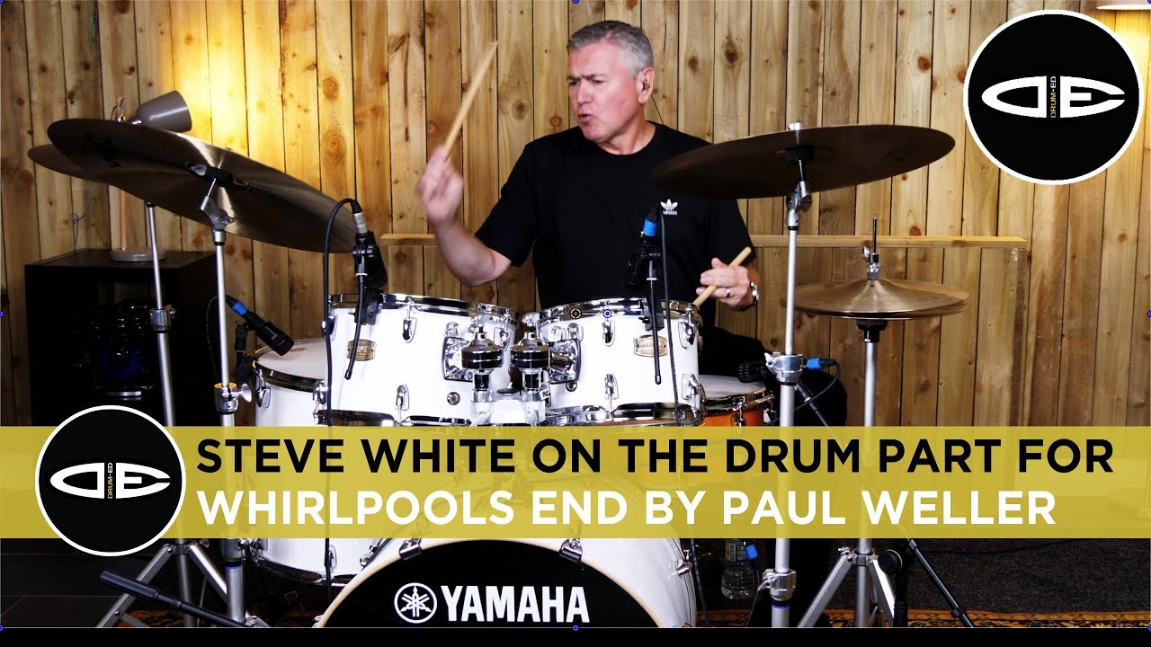 Steve White explains his drum part for Whirlpools End by Paul Weller